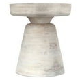 thumbnail image 5 of Simpli Home Simpli Home Robbie Contemporary Rustic Accent Table in Distressed White Wash, 5 of 10