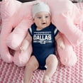 thumbnail image 4 of Newborn City Baby Girl Boy Clothes Unisex,Football Team Clothing Short Sleeve Apparel,Infant Baby Bodysuits,Size:3-24 Months, 4 of 5