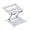 Silver, variant on Laptop Stand Z-shaped Aluminum Alloy Tablet Pad Cooling Holder Folding Radiator Portable for 10-17Inches Notebook Stand
