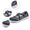thumbnail image 4 of ibiyuan Orthopedic Sandals for Women Adjustable Upper Walking Shoes Women Mesh Knitted Walking Anti-Skid Womens on Sneakers Soft Hands-Free Womens Mary Jane Shoes Soft Shoes, 4 of 8