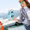 thumbnail image 5 of BUTOMKY for Stanley Cup 40oz Water Bottle Holder with Strap - Insulated Neoprene Crossbody Bag with Phone Pocket, Adjustable Shoulder & Handheld Straps for Women/Girls, 5 of 7