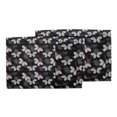 thumbnail image 3 of S4Sassy Black Butterfly & Floral Everyday Washable Placemats With Napkins Dining Table Decor, 3 of 3