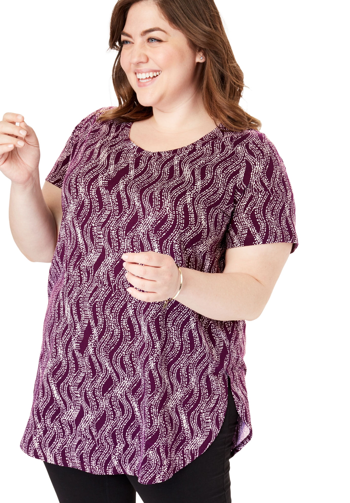 plus size maxi tunic