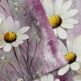 thumbnail image 5 of Red Daisy Floral Shower Curtain, Farm Rustic Farmhouse and Butterfly on Country Wooden Shower Curtain, Red Daisy Floral Shower Curtain with Hooks, 72X78Inches(Red), 5 of 5