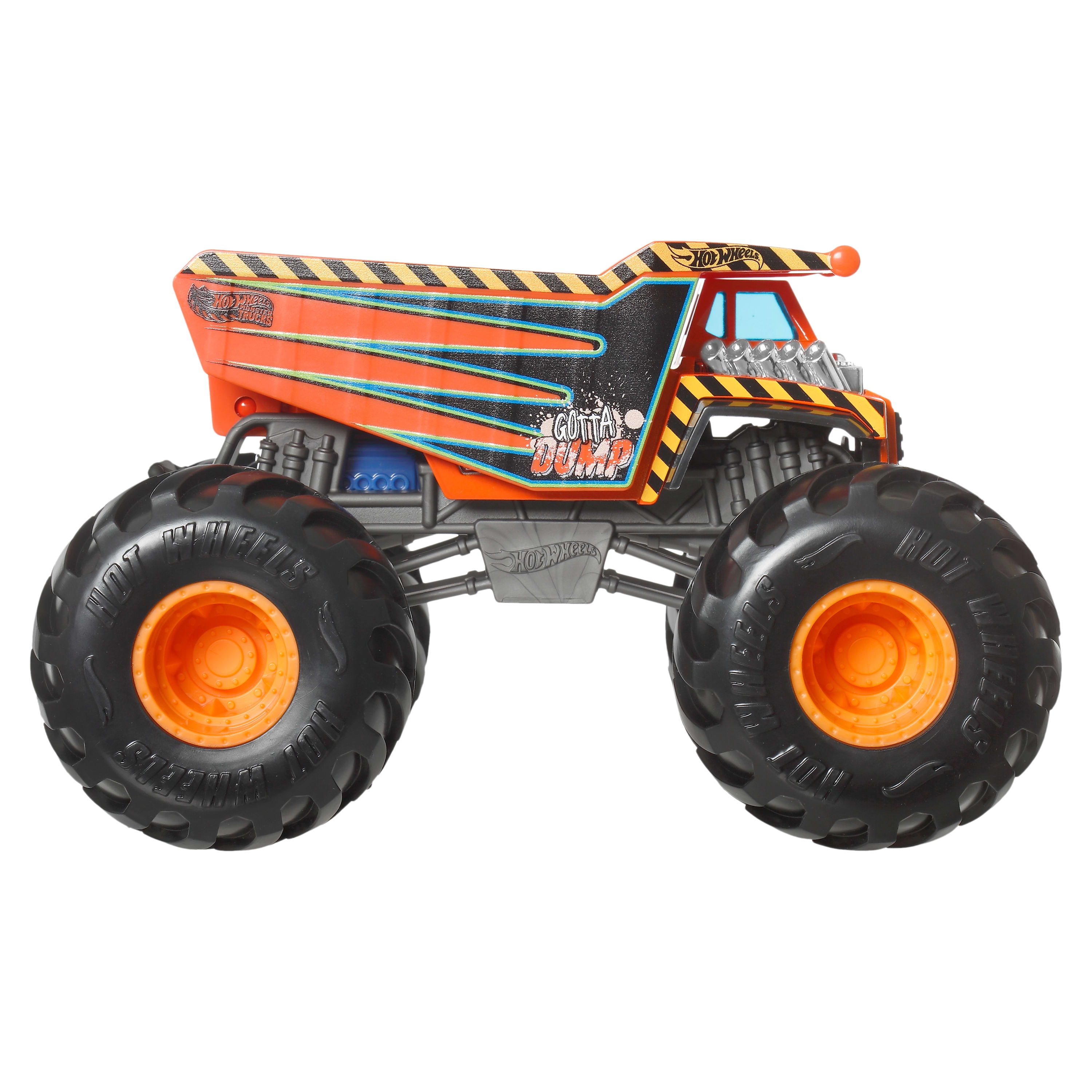 Hot Wheels Monster Trucks, Oversized Monster Truck in 1:24 Scale