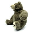 thumbnail image 2 of The Petting Zoo, Brown Teddy Bear Stuffed Animal 10 inch, 2 of 3