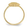 thumbnail image 2 of Bague Signet en Or Jaune 14K, 2 of 5