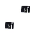 thumbnail image 1 of Guardurnaity Metal Unisex Traje Pantalones Faldas Cintura Clip Cintura elástica Abrazaderas retráctiles Jeans sueltos Tensor Ropa Accesorios de Negro 2piezas, 1 of 6