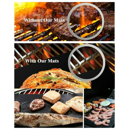3 4 5 Pack Copper Bbq Grill Mat Non Stick Bbq Grilling Bake Mats