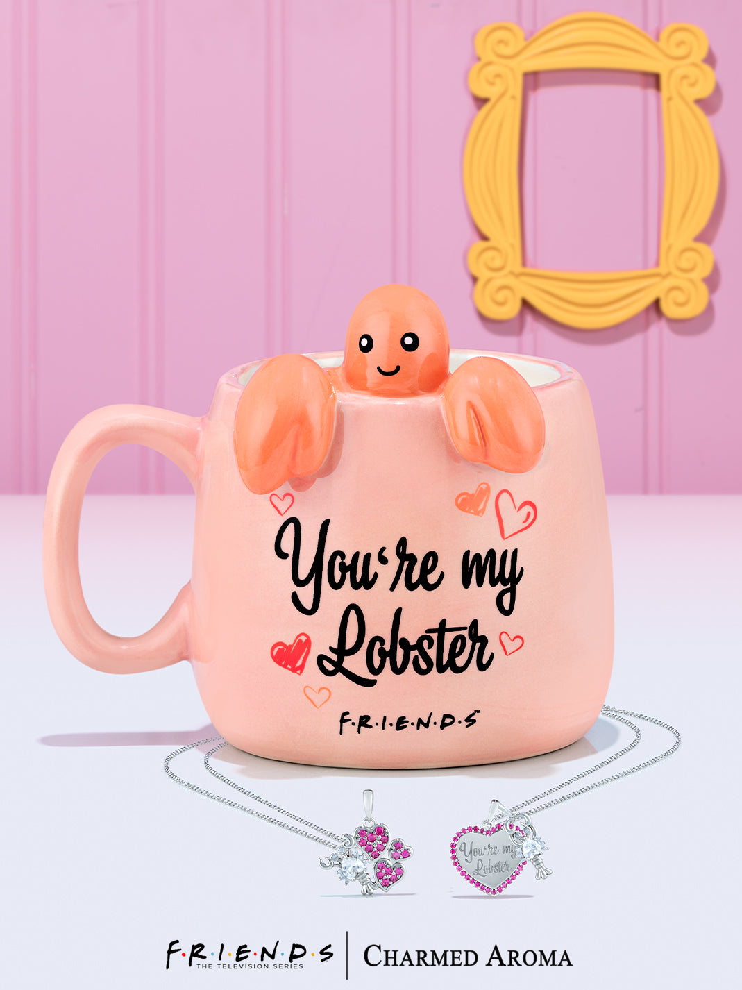 Friends You're My Lobster Mug Candle Friends Lobster Necklace