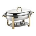 thumbnail image 1 of yuksok Chafing Buffet Dishes Set Stainless Steel Decor for Birthday Kitchen Wedding, 1 of 9