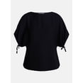 thumbnail image 6 of Time and Tru Women's Boatneck Top with Dolman Sleeves, Sizes XS-XXXL, 6 of 6
