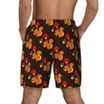 thumbnail image 4 of Haiem Cute Squirrel Mens Swim Trunks with Compression Liner 2 in 1 Swimming Shorts Stretch Swimwear Quick Dry,Board Shorts-Medium, 4 of 9