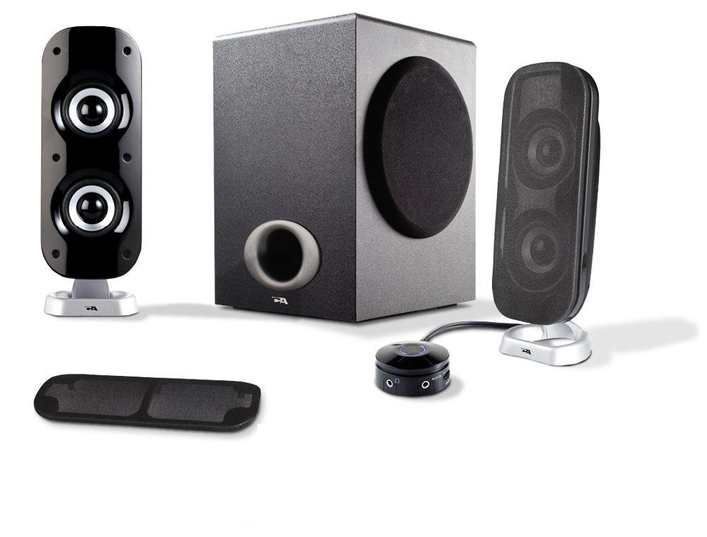 Cyber Acoustics 3 Pc Powered Speakers (Ca-3810) - Speakers - image 2 of 3