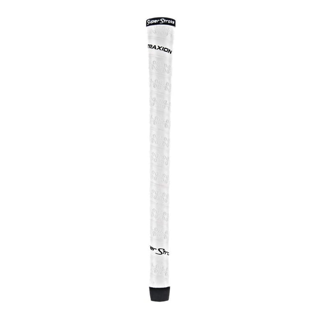 SuperStroke Traxion Wrap Golf Club Grip, Oversize, Advanced Surface Texture That Improves Feedback and Tackiness, Providing Durability and Comfortability, White