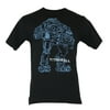 Titanfall Mens T-Shirt - Blue Detailed Mech Drawing Image