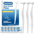 thumbnail image 1 of Fil Dentaire, Kit de Nettoyage avec 3 Poignées et 360 Recharges Extra Résistantes, 1 of 3