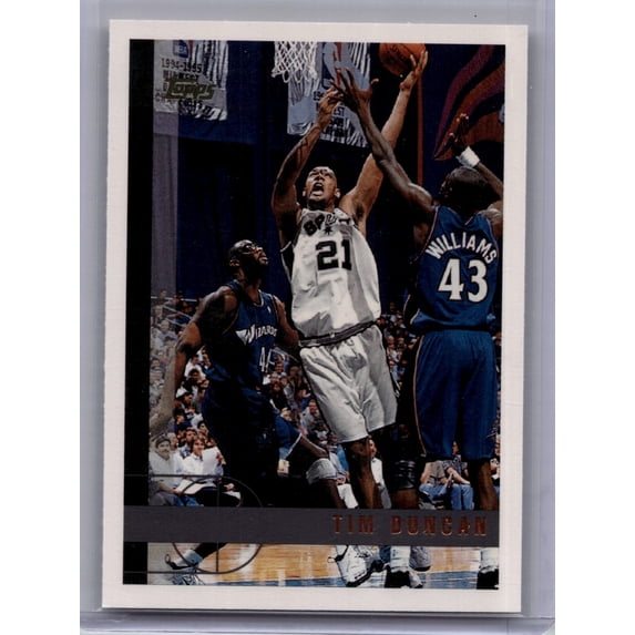 Topps Tim Duncan 1996 Rookie Card