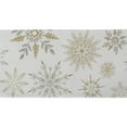 thumbnail image 2 of Design Imports Chemin de Table Imprimé Flocon de Neige 14x108, 2 of 4