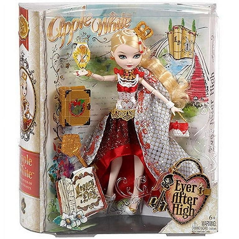 Mattel Ever After High Thronecoming Apple White  Ever after dolls, Ever  after high, Apple white