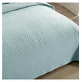 thumbnail image 6 of 3-Piece 100% Cotton Oversized Bedspread Lightweight Quilt Coverlet Embroidery Farmhouse Bedding Set (TM Mint Green, King (118"x106")), 6 of 9