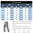 thumbnail image 3 of Dwelliawo Mens Workout Pants, Elastic Waist Drawstring Straight Leg Casual Pants, Lightweight Quick Dry Lounge Pants For Outdoor White M, 3 of 5
