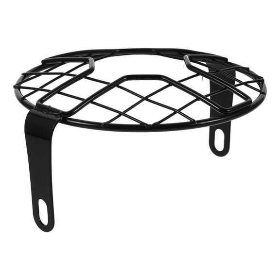 Soimiss headlight grille guard Headlight Protector Black Metal DIY 1Pcs