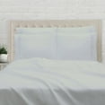 thumbnail image 2 of KG Linens 100% Organic Cotton Sheet Set, 15" Deep Pockets, Sateen Weave, 4 Piece Queen Bedding, Natural, 2 of 3