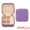 Purple, variant on Unique Bargains Portable Velvet Jewelry Storage Box Camel