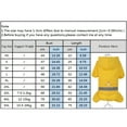 thumbnail image 2 of Pet Dog Raincoat Waterproof Sheer Hooded Jumpsuit Puppy Rain Jacket Coat Suits, 2 of 8