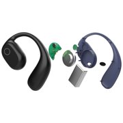 True Wireless Open Ear Bluetooth Earbuds with Rechargeable Case and Sweatproof Design