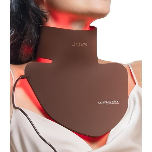 JOVS Red Light Therapy Neck Mask, Flexible & Wireless Design for Neck Care at Home