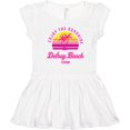 thumbnail image 3 of Inktastic Summer Enjoy the Sunshine Delray Beach Florida in Pink Girls Toddler Dress, 3 of 5
