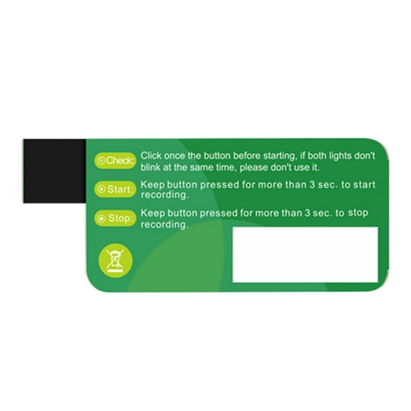 lanema Easy Use Disposable USB Temperature Logger 60 Days Recording for Freezer Storage