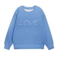 thumbnail image 5 of breaise Girl Boy Long Sleeve Tops Kids Crewneck Sweatshirts Soft Solid Pullover for Girls Boys Loose Sweatshirt, 5 of 7