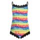 thumbnail image 4 of Conjunto de ropa de dormir con estampado de honda y empalme de encaje sexy para mujer Fridja nalpqowj16579, 4 of 5
