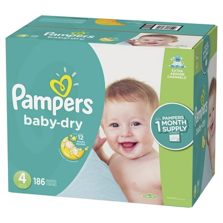diapers pampers baby dry disposable count supply month dialog displays option button additional opens zoom