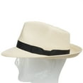 thumbnail image 3 of Ultrafino Genuine Havana Retro Panama Straw Hat Classic Lightweight ALL SIZES, 3 of 4