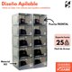 thumbnail image 3 of Caja para zapatos sneakers apilable con apertura frontal magnética resistente y durable, 3 of 8