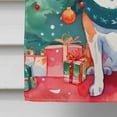 thumbnail image 4 of English Foxhound Christmas House Flag 28 in x 40 in, 4 of 7