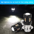 thumbnail image 4 of 120W LED Motorcycle Headlight Bulb, 300% Brighter Upgrade, 360 Illumination, Fast Heat Dissipation, Long Service Life, Easy to Install, Compatible with Motorcycle, ATV, UTV, 4 of 7