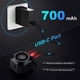 thumbnail image 4 of Sistema de alarma para bicicleta recargable por USB, 110 dB, sistema de alarma antirrobo para bicicleta, motocicleta, resistente al agua, alarma para bicicleta y scooter, sistema de alarma para, 4 of 7