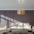 thumbnail image 6 of Livex Lighting - Greenwich - 6 Light Pendant in Mid Century Modern Style - 24, 6 of 15