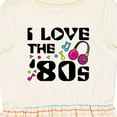thumbnail image 4 of Inktastic I Love the '80s-musical Notes Girls Toddler Dress, 4 of 5