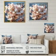thumbnail image 4 of Designart "Still Life Photography Of White Orchids III" Orchids Floater Framed Wall Art Living Room, 4 of 5
