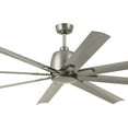 thumbnail image 3 of 310275NI Kichler Lighting Breda - 8 Blade Ceiling Fan In Modern Style-16.4 Inches Tall and 75 Inches Wide-Brushed Nickel Finish-Brushed Nickel Blade, 3 of 4