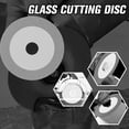 thumbnail image 3 of 1pcs 3.93 Inches Glass Cutting Disc Grinding Wheel N9W9, 3 of 9