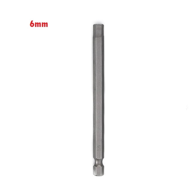 BTOER Hand Tools Screwdriver Bit Quick Connection 1 4 Hex Shank Hex Shank Hexagon Wrenches Magnetic Magnetic Handle Silver