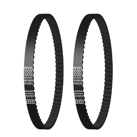 Zeiwohndc 2/4Pcs Replacement Rubber Belt Accessories for 3M180 3M186 3M198 3M201 3M207