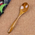 thumbnail image 4 of Clearance Tableware, 6pcs Solid Wooden Spoon Japanese Spoon Small Wooden Spoon Wooden Coffee Stirring Spoon Wooden Tableware, Home Decor, 4 of 5